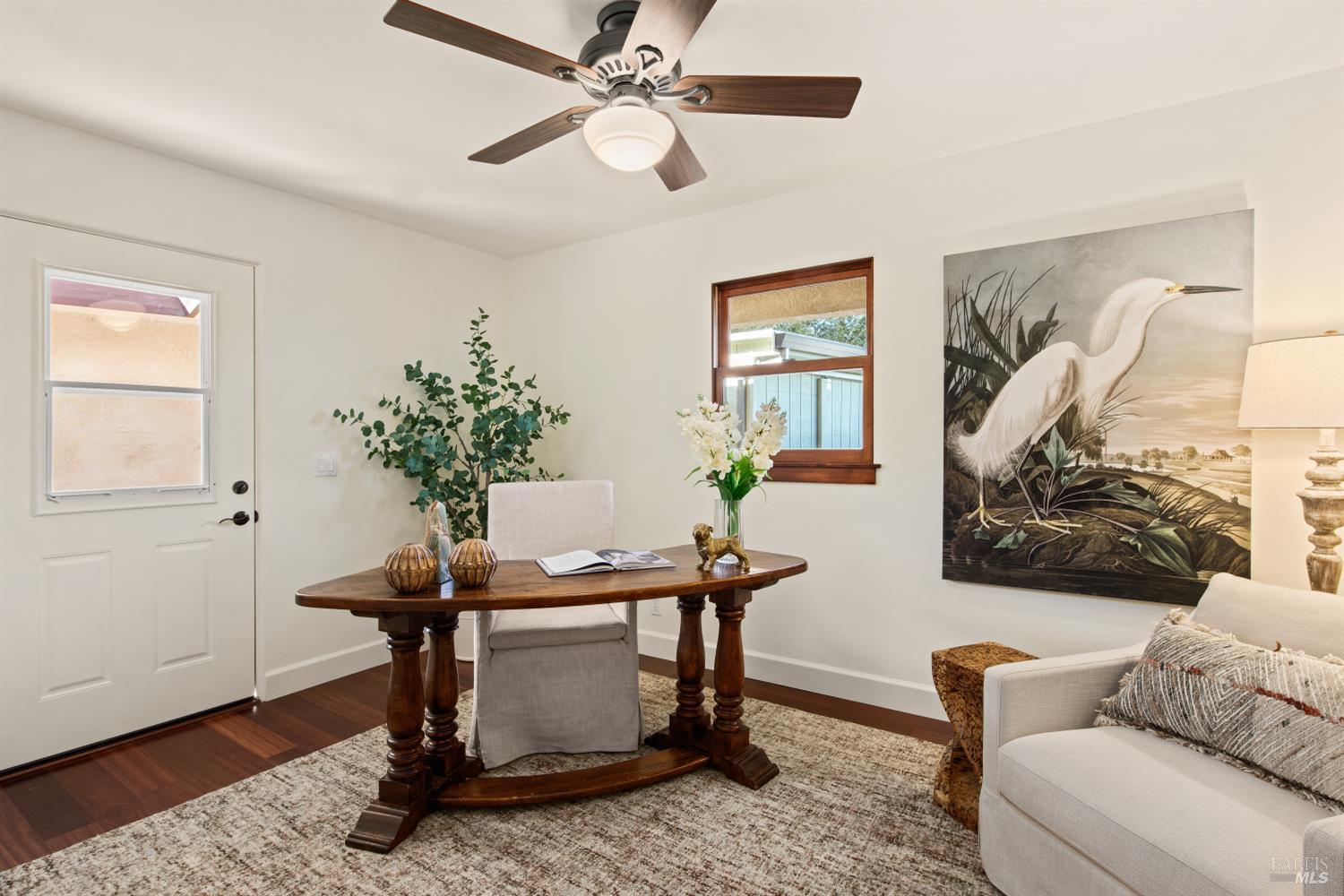 2405 Lewis Road Sebastopol, CA 95472 - Photo 36 of 58 a living room with furniture and a potted plant