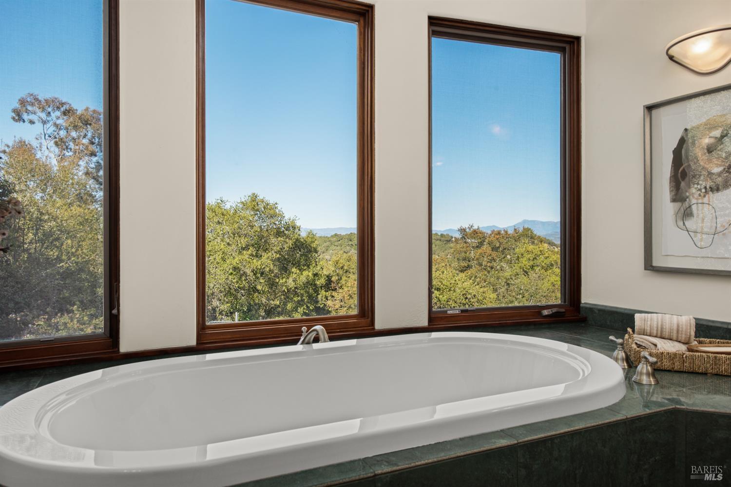 2405 Lewis Road Sebastopol, CA 95472 - Photo 47 of 58 a bathroom with a bathtub and next to a window