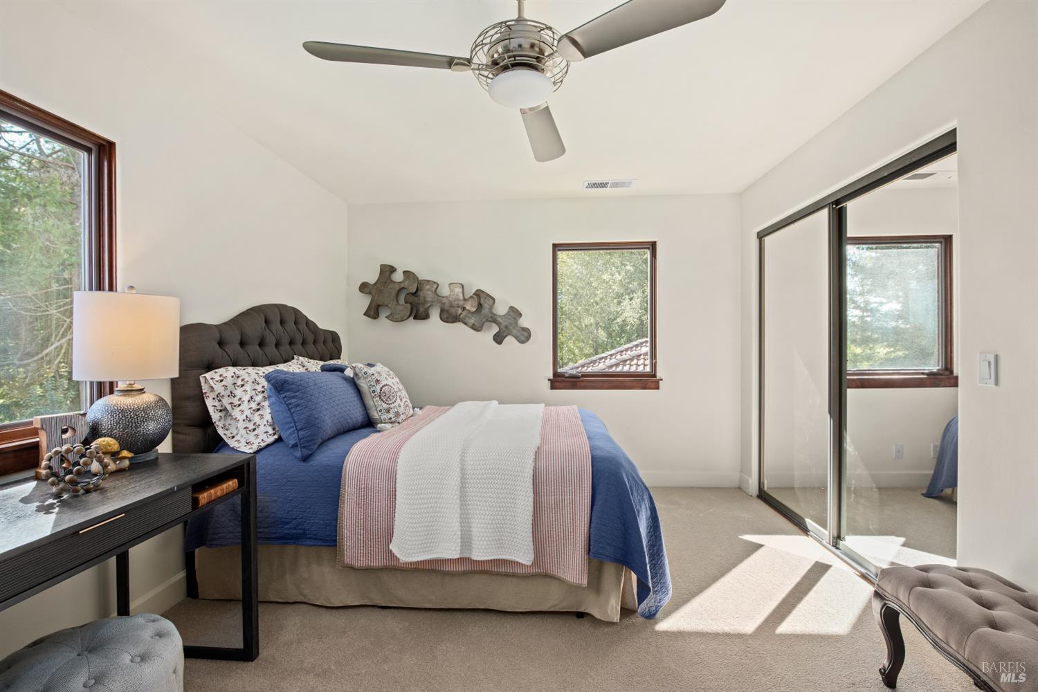 2405 Lewis Road Sebastopol, CA 95472 - Photo 49 of 58 a bedroom with a bed and window