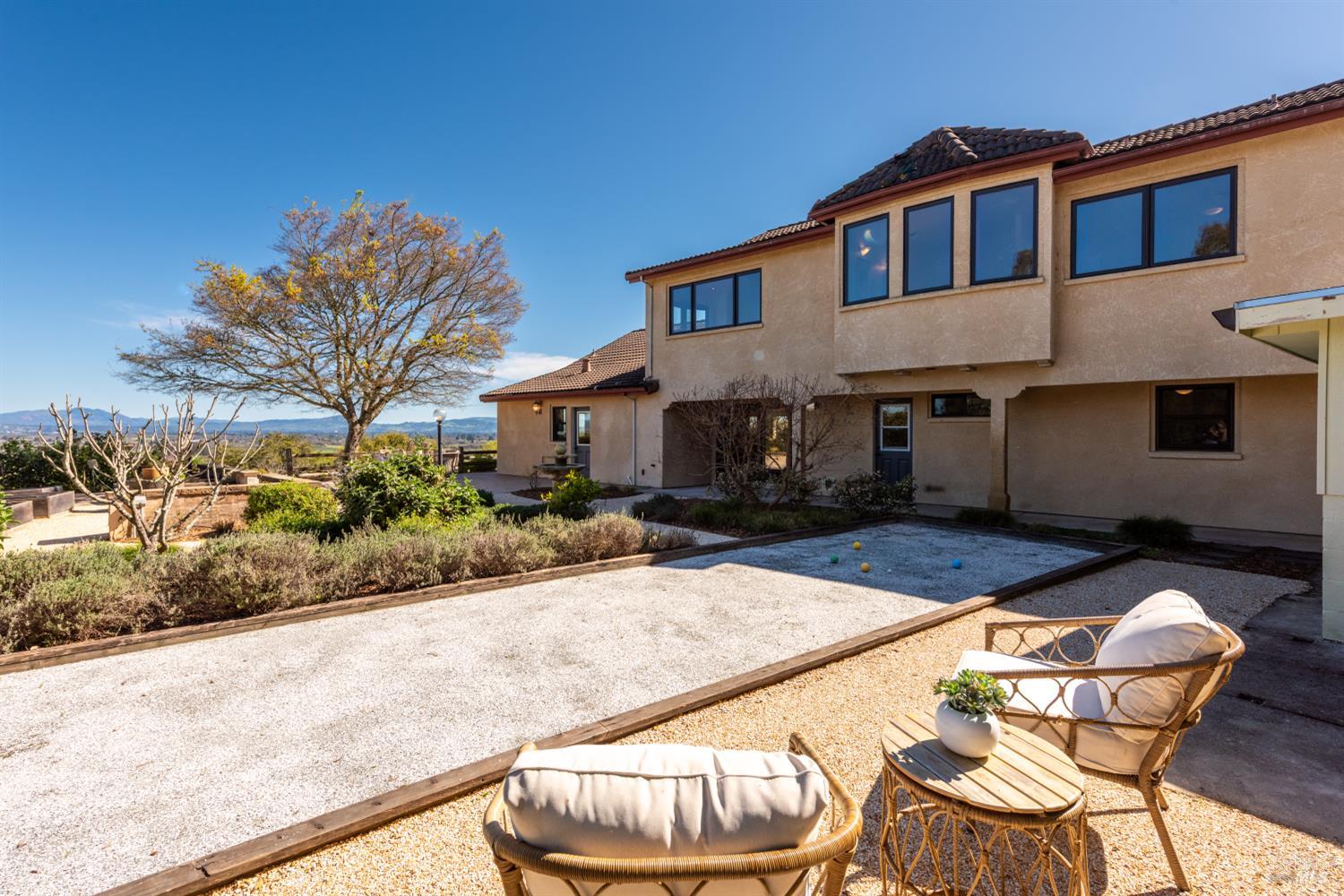 2405 Lewis Road Sebastopol, CA 95472 - Photo 56 of 58 a front view of a house with a yard