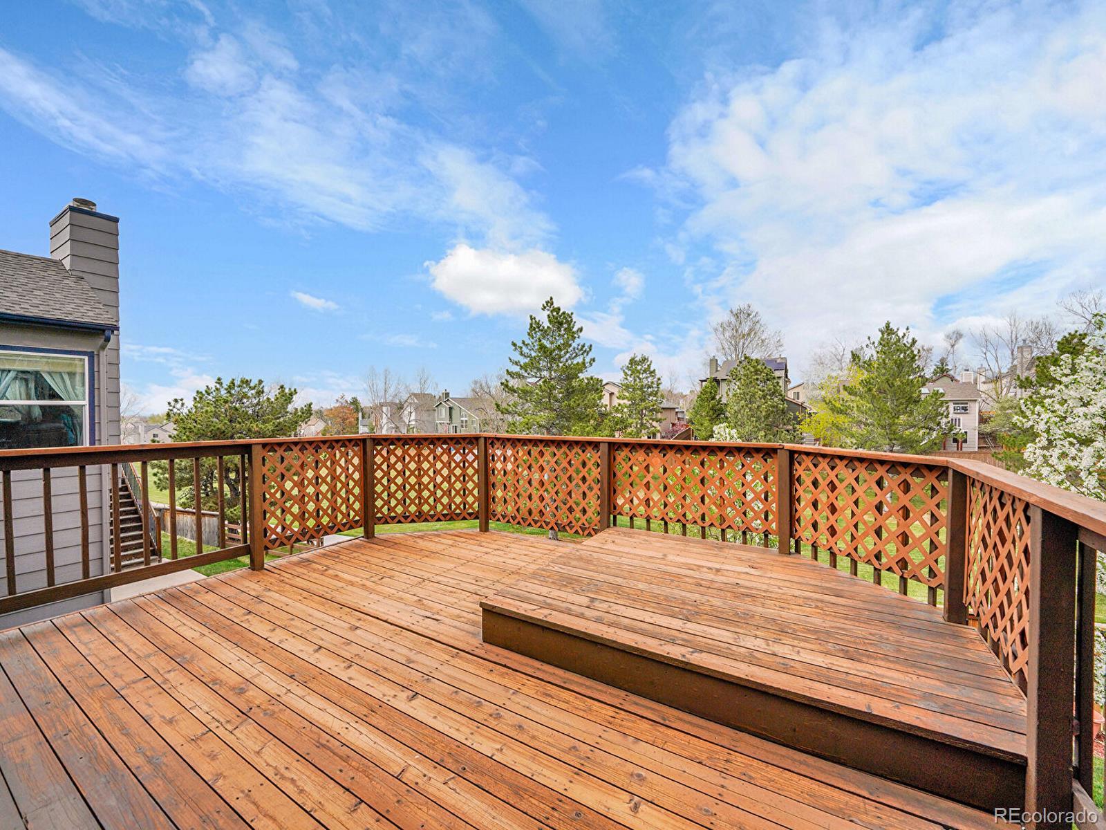 6343 Laguna Circle Highlands Ranch, CO 80130 - Photo 20 of 43 a balcony with view of city space