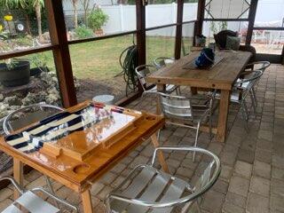919 Lobster Lane Key Largo, FL 33037 - Photo 20 of 21 a view of a living room with a table and chair