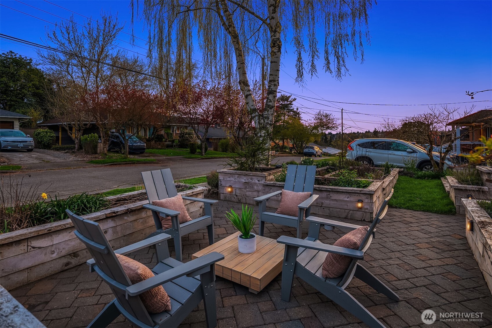 4846 South Juneau Street Seattle, WA 98118 - Photo 34 of 38 a view of a backyard with sitting area