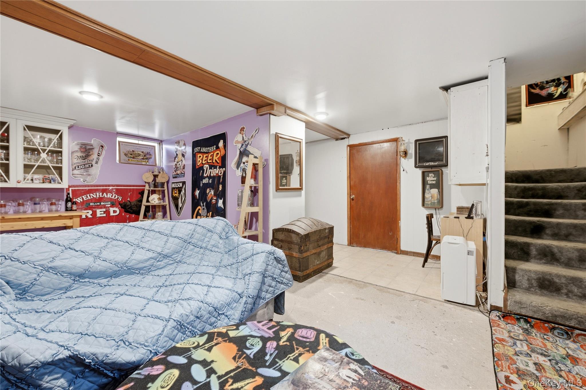 35 Quiat Road Mountain Dale, NY 12763 - Photo 17 of 27 Bedroom featuring concrete floors