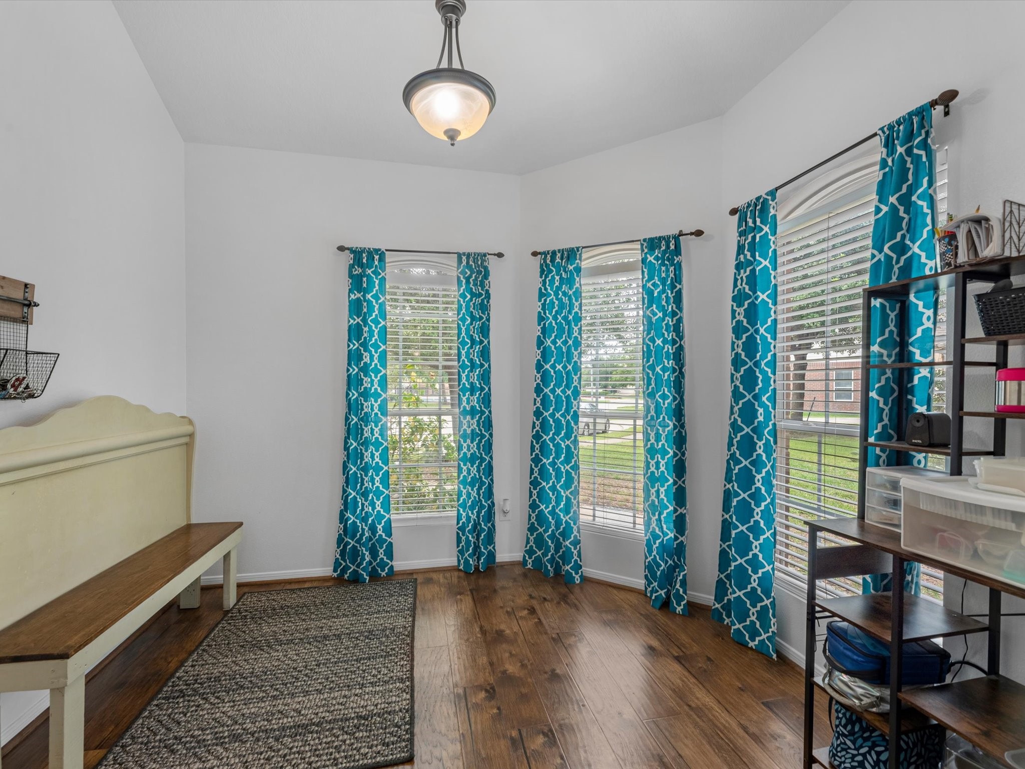 22422 Lamaster Lane Spring, TX 77373 - Photo 12 of 35 Flex room located off the kitchen that can be used as an additional dining/breakfast area, a home office or a cozy sitting room.