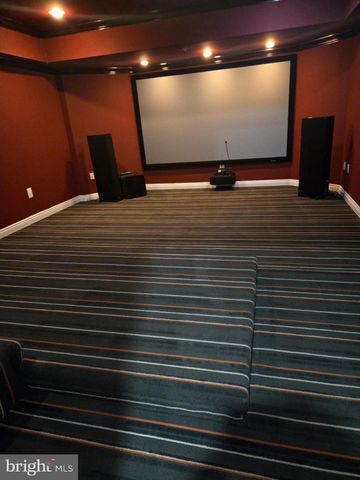 7145 Brooks Road Highland, MD 20777 - Photo 65 of 89 a view of room with a projector and screen