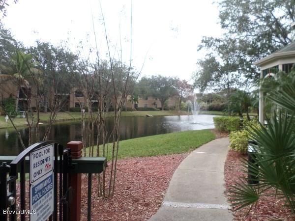 7667 North Wickham Road, Unit 609 Melbourne, FL 32940 - Photo 8 of 10 Community Lake/Walkways