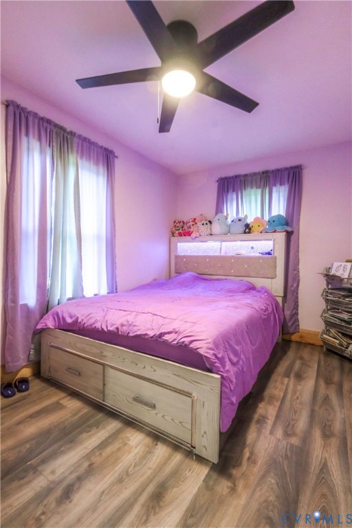 3331 South Constitution Route Dillwyn, VA 23936 - Photo 20 of 24 Bedroom featuring wood finished floors and a ceili
