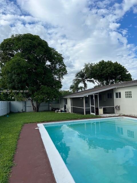 9740 Cutler Ridge Drive Cutler Bay, FL 33157 - Photo 20 of 21 a view of a house with a big yard