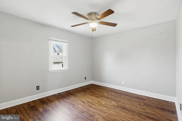 wooden floor in an empty room