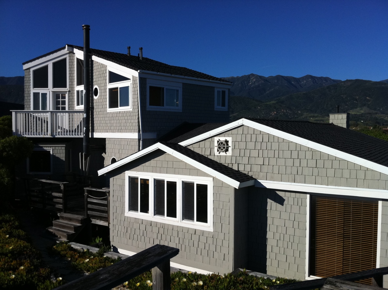 745 Sand Point Road Carpinteria, CA 93013 - Photo 8 of 13 Beach Side view of home