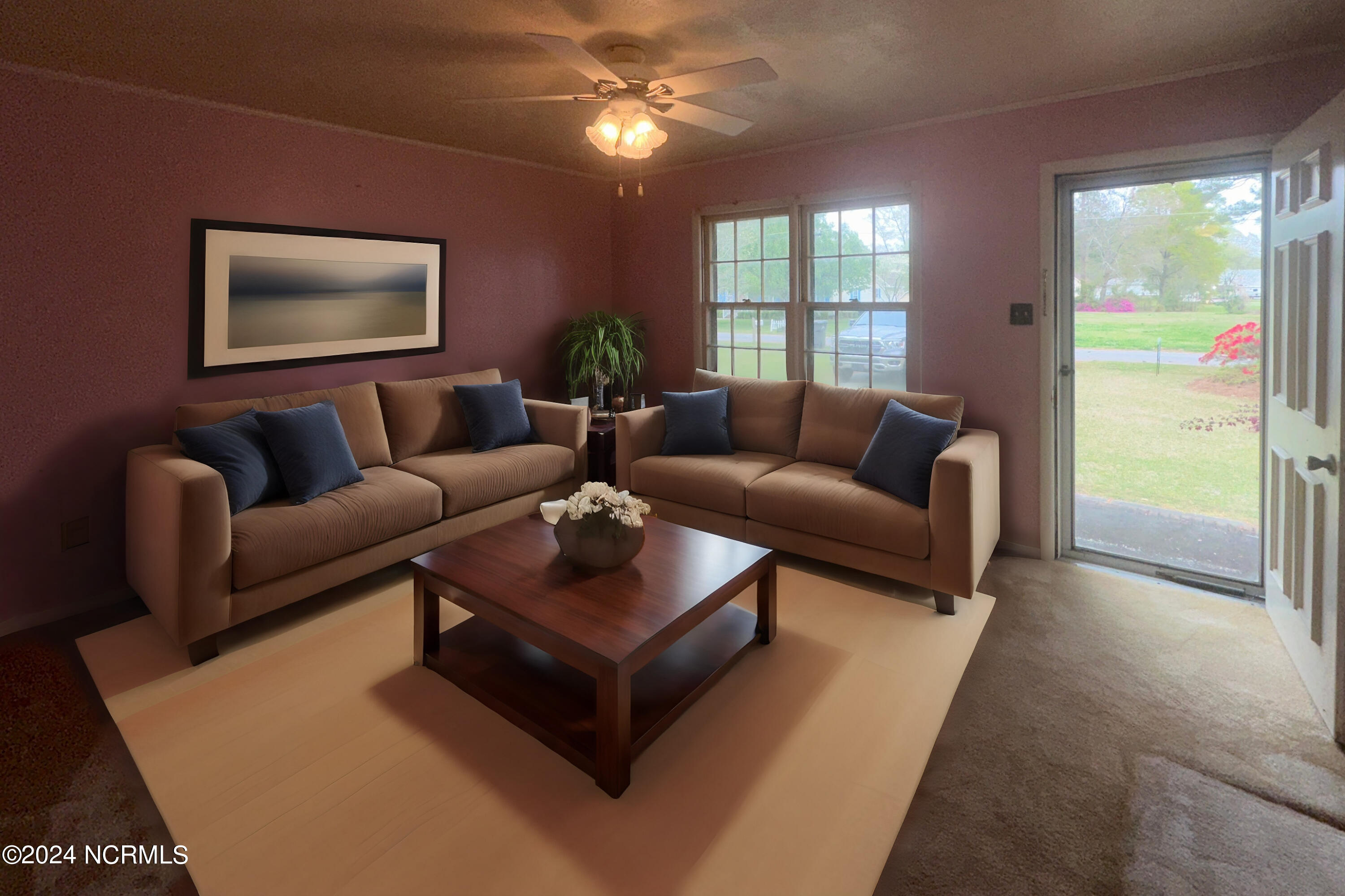 709 Oak Street Chadbourn, NC 28431 - Photo 2 of 17 Virtually Staged Living Room