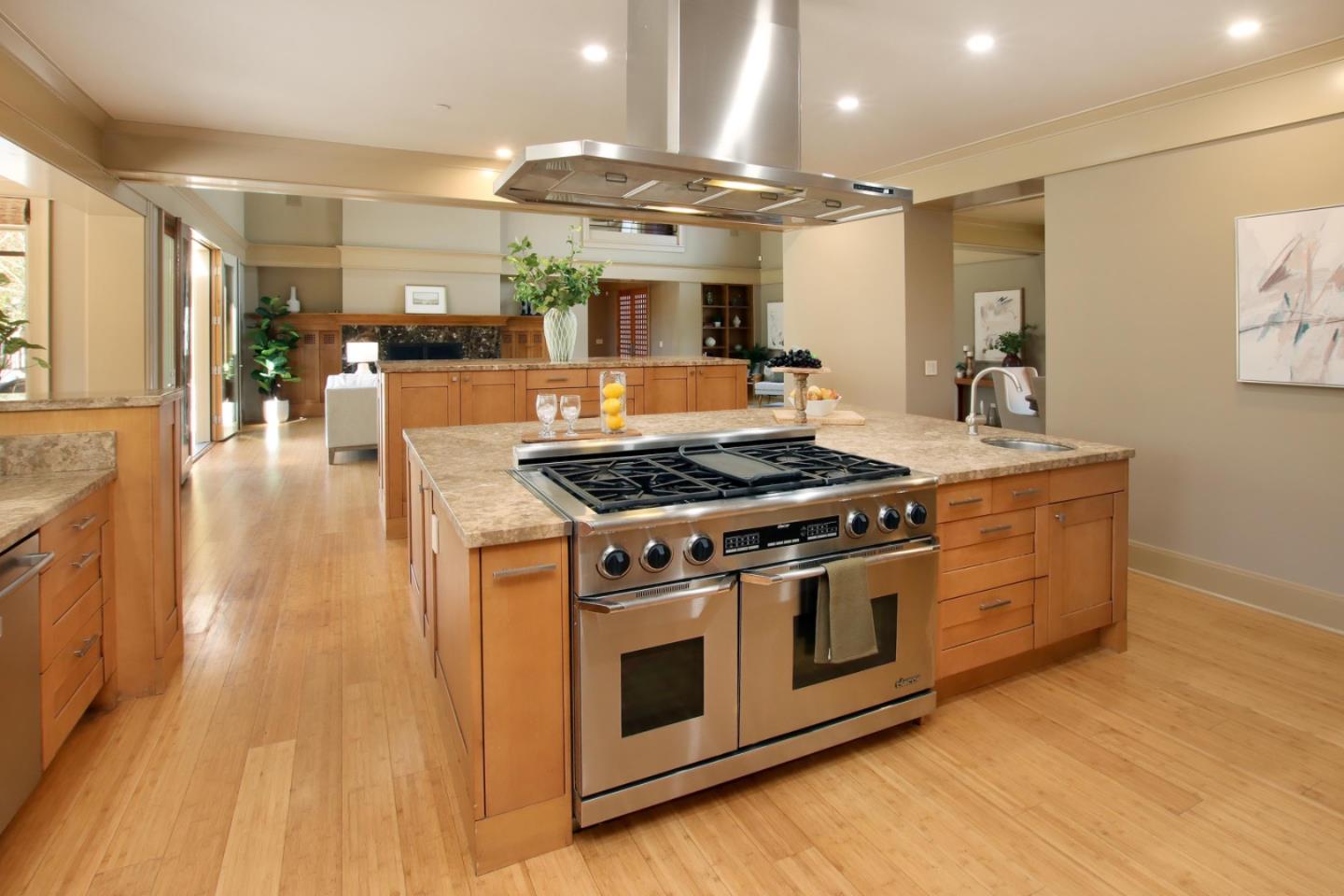 120 Edenvale Road Watsonville, CA 95076 - Photo 21 of 68 a kitchen with stainless steel appliances granite countertop a stove and a sink