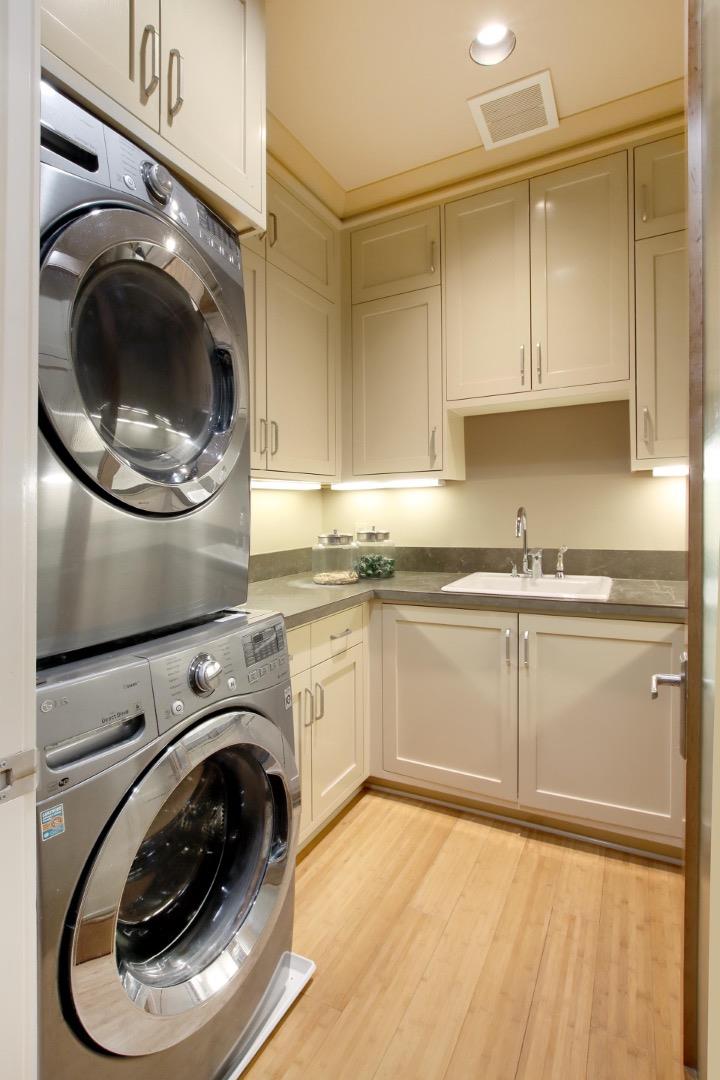 120 Edenvale Road Watsonville, CA 95076 - Photo 58 of 68 a kitchen with a washer and dryer in it