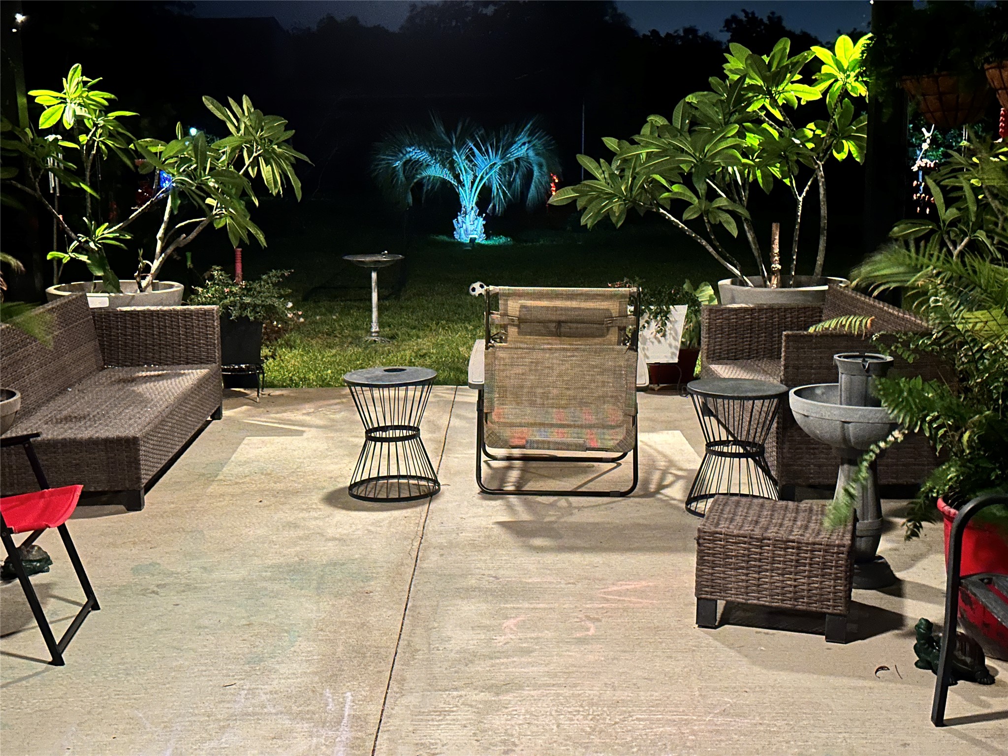 130 Hy Road Buda, TX 78610 - Photo 32 of 32 Night shot of covered patio