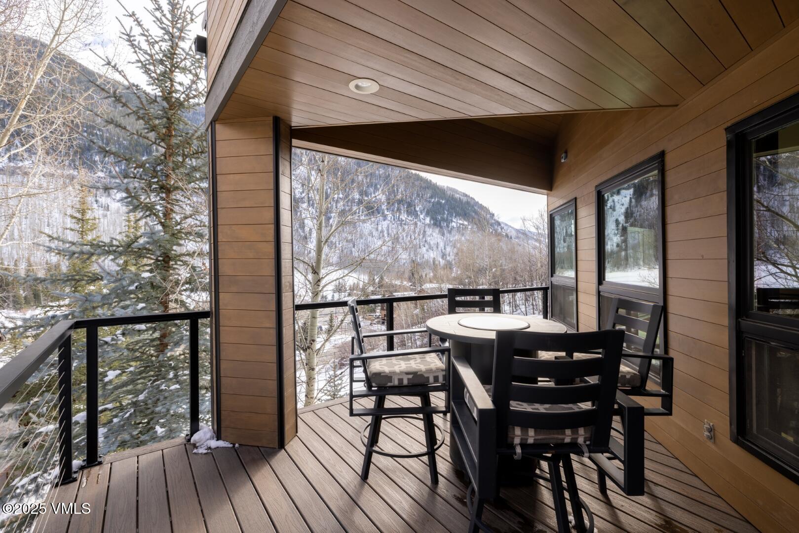 3245 Katsos Ranch Road, Unit A Vail, CO 81657 - Photo 10 of 40 Deck