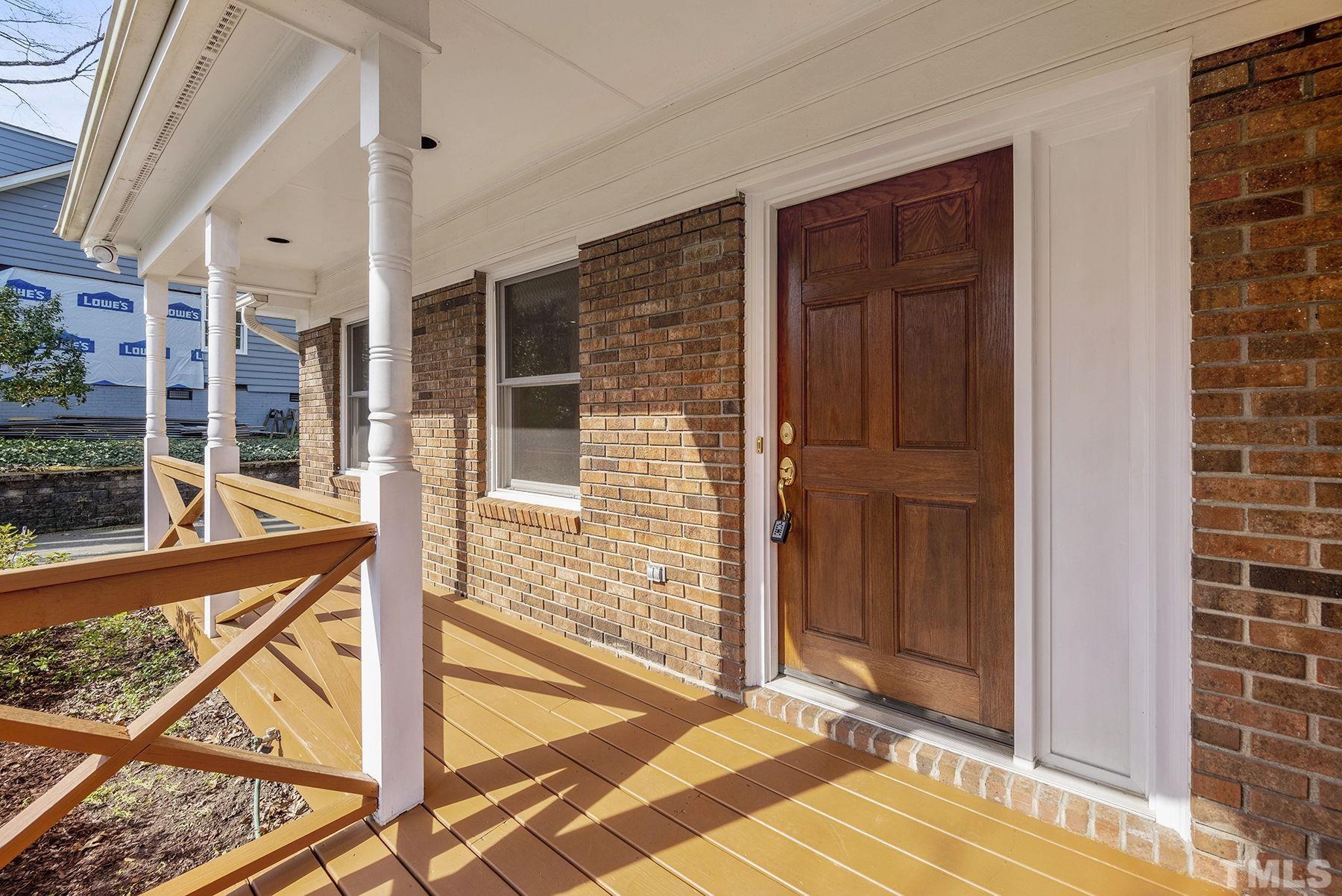 5505 Knollwood Road Raleigh, NC 27609 - Photo 4 of 33 a view of front door