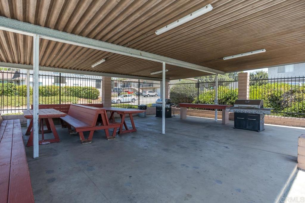 12151 Wintercrest Drive, Unit 3 Lakeside, CA 92040 - Photo 10 of 11 a view of a porch with furniture and garden