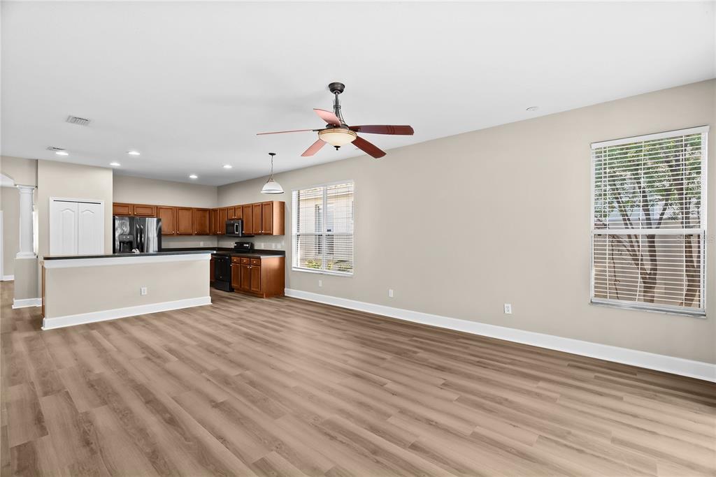 5012 Mirror Ridge Court Lutz, FL 33558 - Photo 13 of 44 a view of a kitchen with a sink and a window