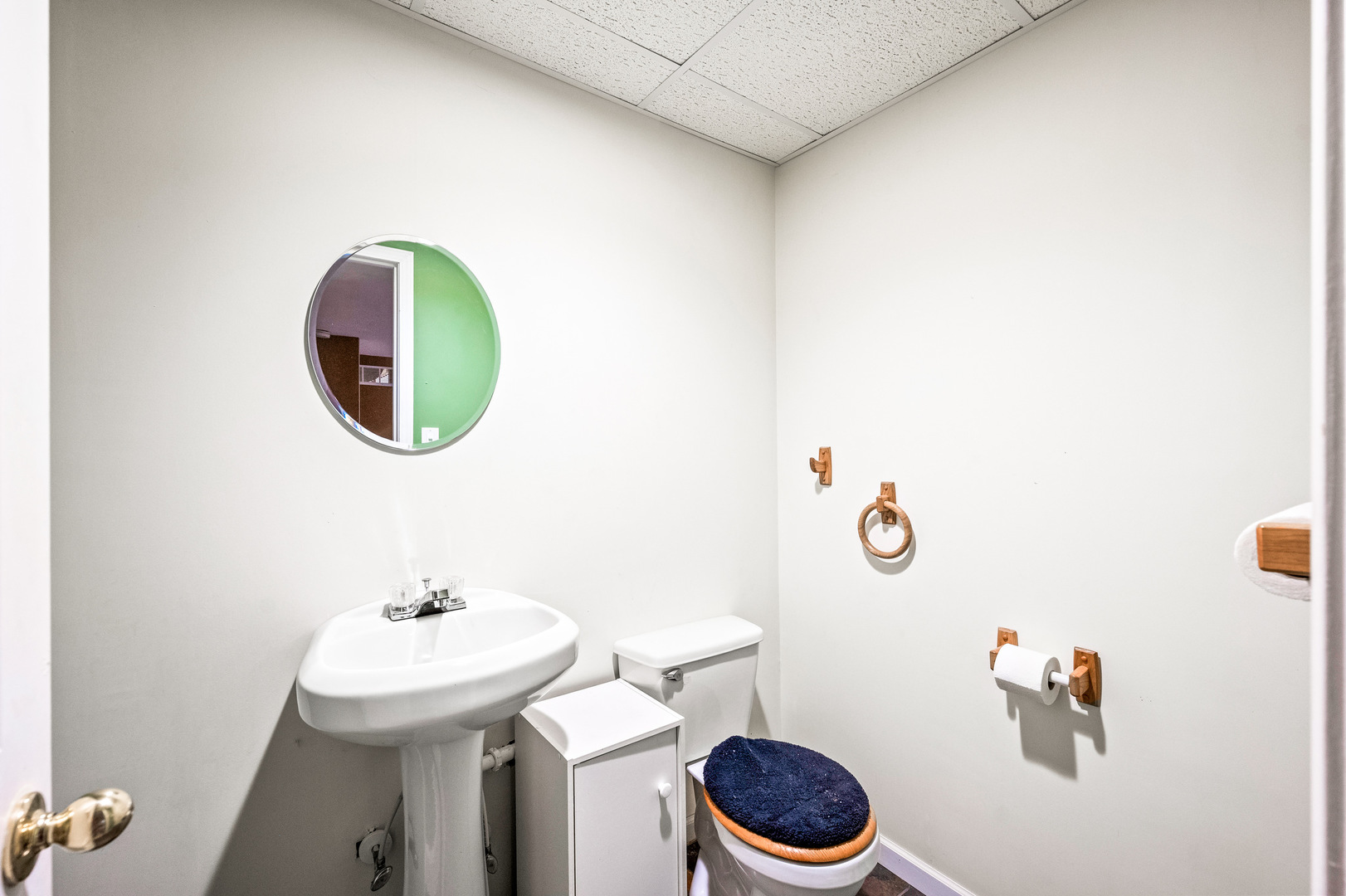 1109 East Shelbourne Drive Normal, IL 61761 - Photo 30 of 33 a bathroom with a sink and a mirror