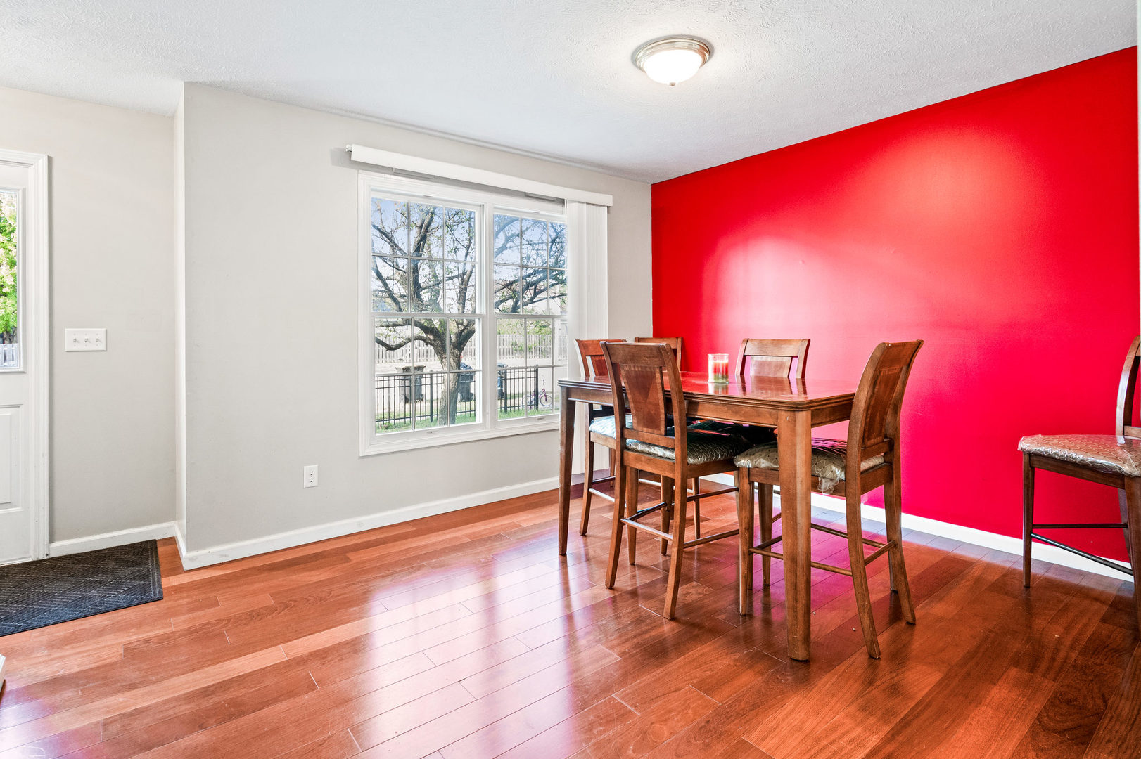 1109 East Shelbourne Drive Normal, IL 61761 - Photo 5 of 33 a dining room with furniture and wooden floor