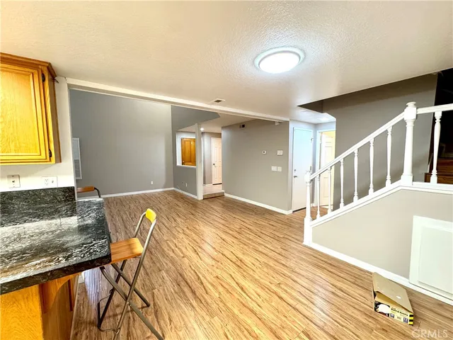 a view of a living room