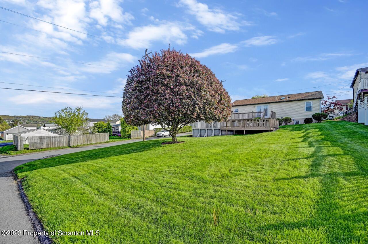 602 Eynon Street Scranton, PA 18504 - Photo 60 of 80 a view of a garden with a building in the background