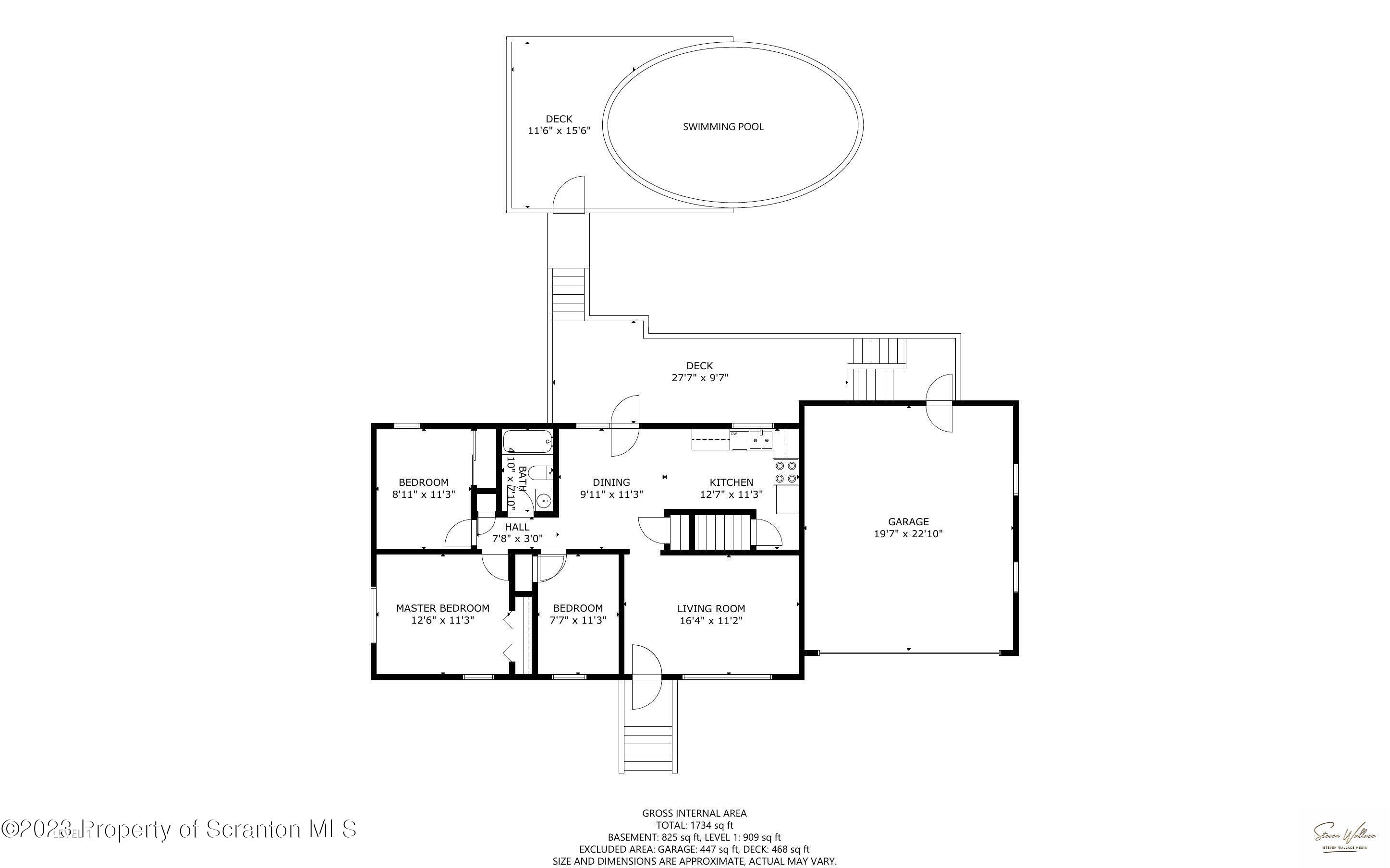 602 Eynon Street Scranton, PA 18504 - Photo 62 of 80 a picture of a room with a white wall and a white wall