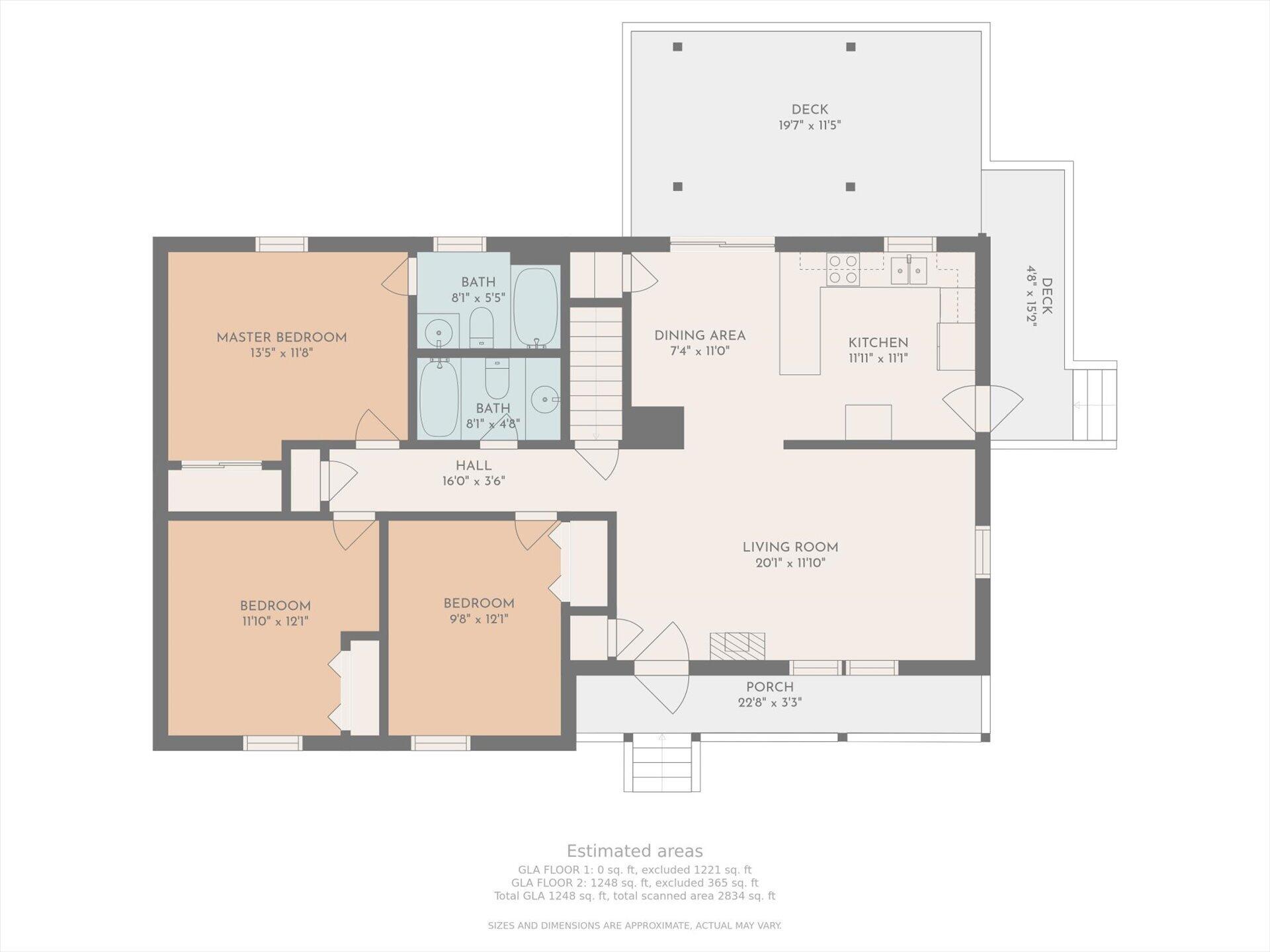 98 Sunset Ridge Road Callaway, VA 24067 - Photo 31 of 32 a picture of a floor plan