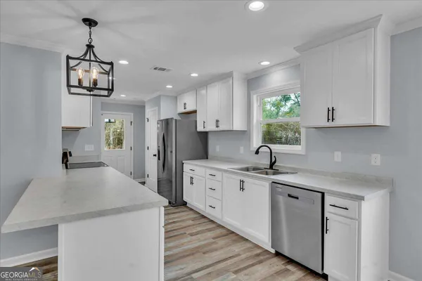 a view of empty room