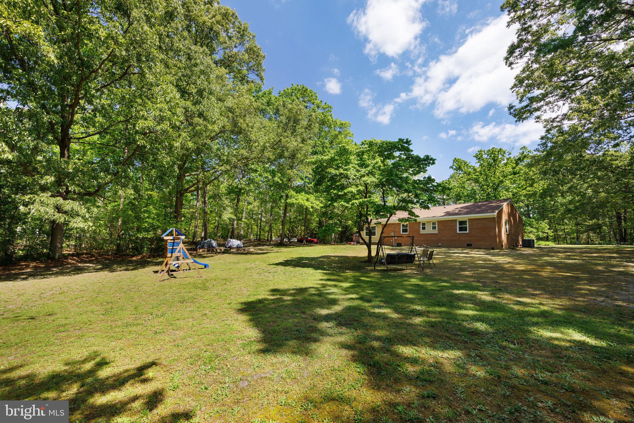 919 Chalklevel Road Louisa, VA 23093 - Photo 27 of 32 a backyard of a house with table and chairs