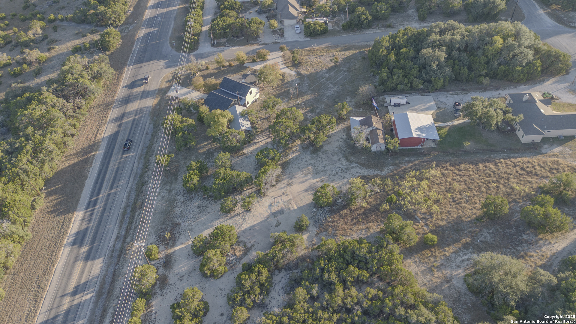 Tbd Rocky Ranch Canyon Lake, TX 78133 - Photo 5 of 18 a view of a backyard with chair and table