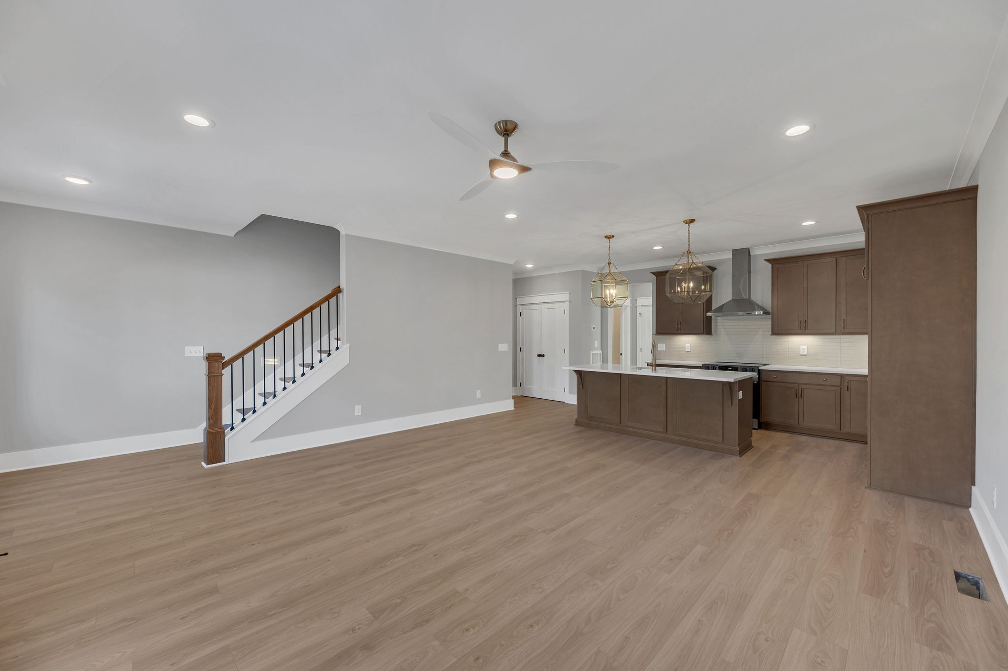 520 North Maple Street, Unit 2 Murfreesboro, TN 37130 - Photo 12 of 34 a view of kitchen with wooden floor and electronic appliances