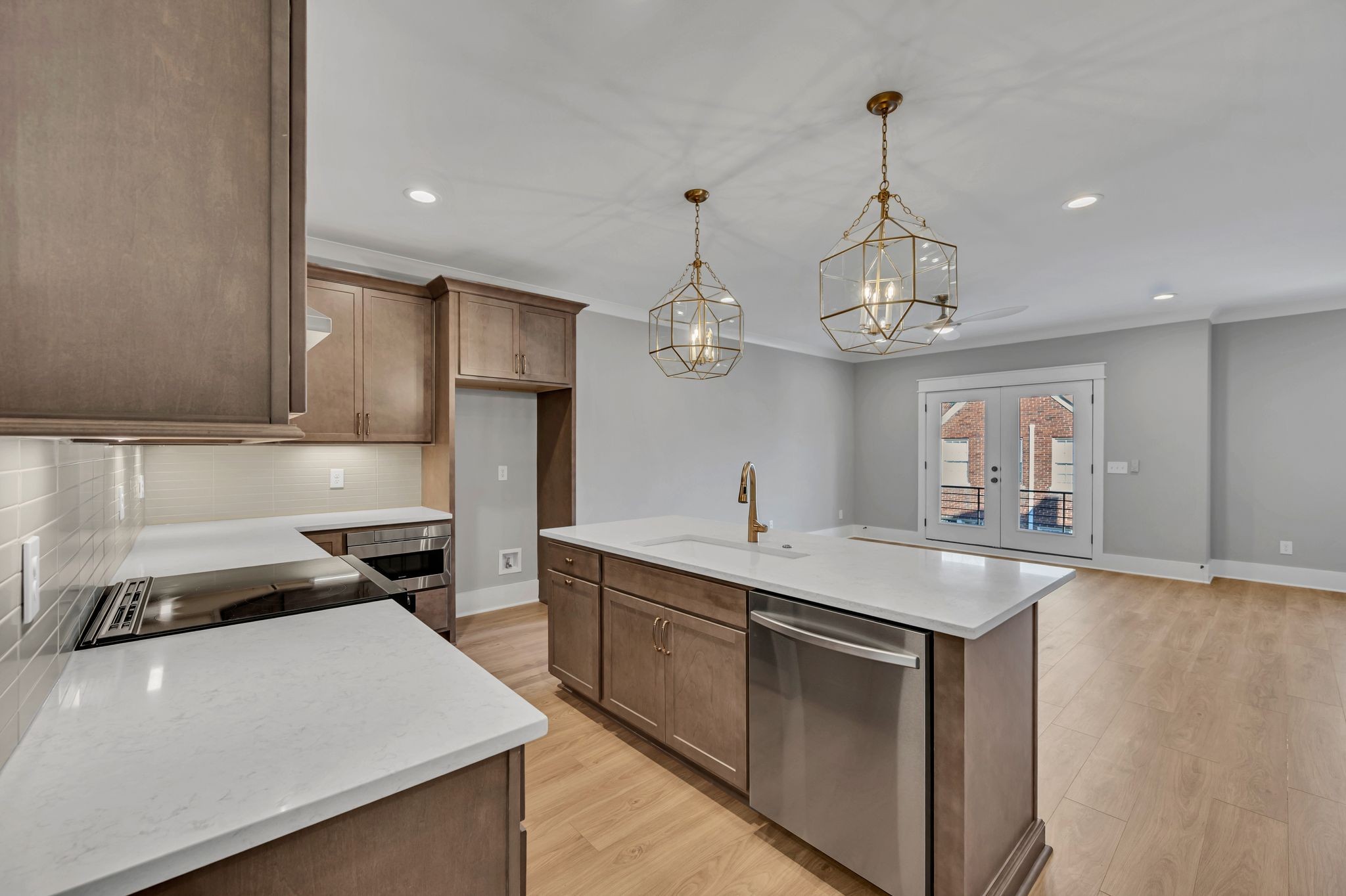 520 North Maple Street, Unit 2 Murfreesboro, TN 37130 - Photo 14 of 34 a kitchen with a sink a stove and cabinets