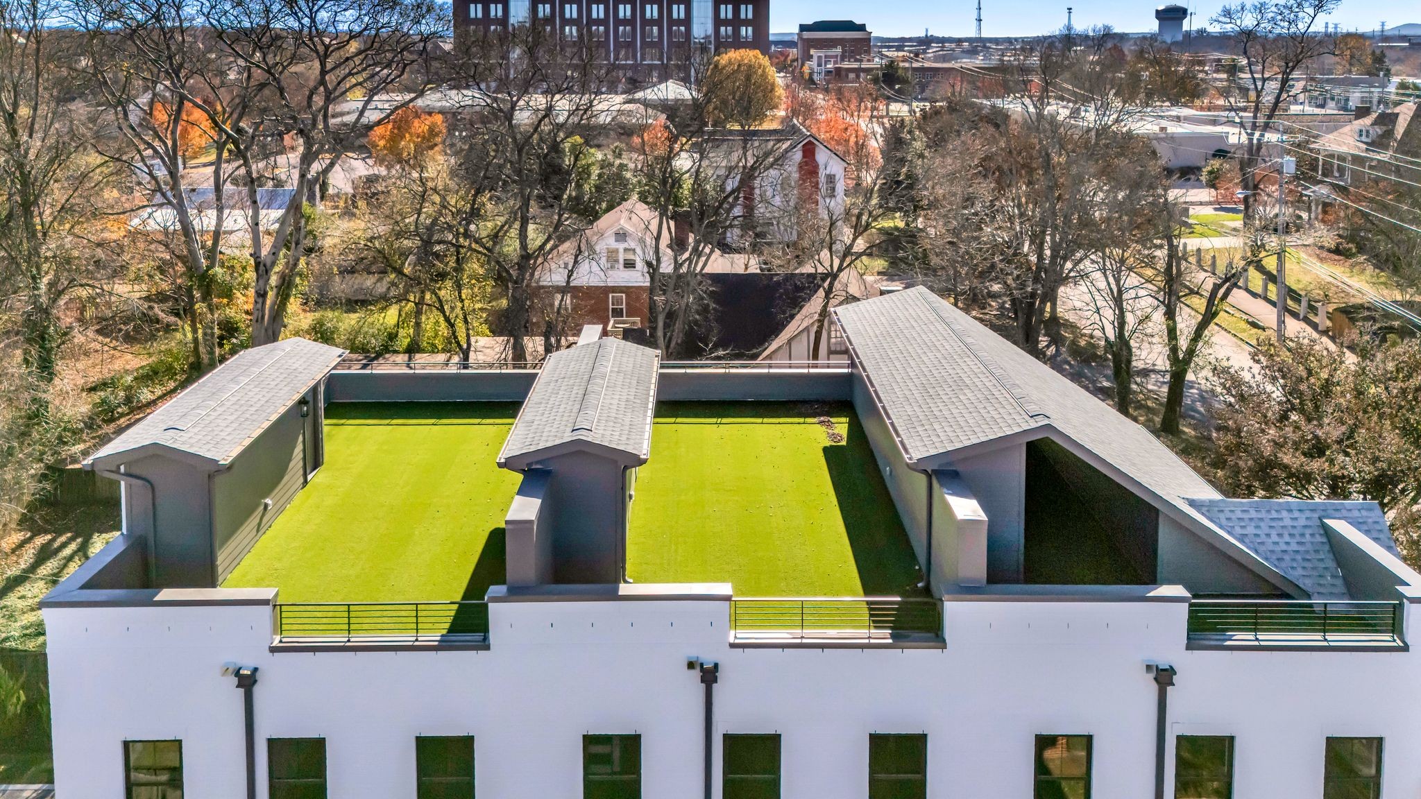 520 North Maple Street, Unit 2 Murfreesboro, TN 37130 - Photo 32 of 34 an aerial view of a house with swimming pool