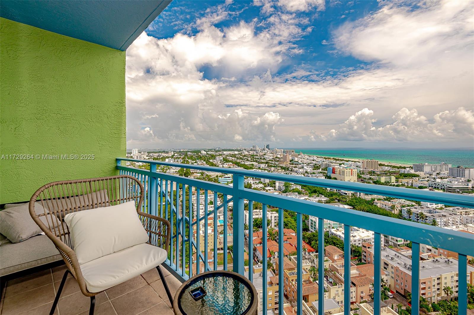 90 Alton Road, Unit PH3205 Miami Beach, FL 33139 - Photo 2 of 28 a view of a balcony with city view