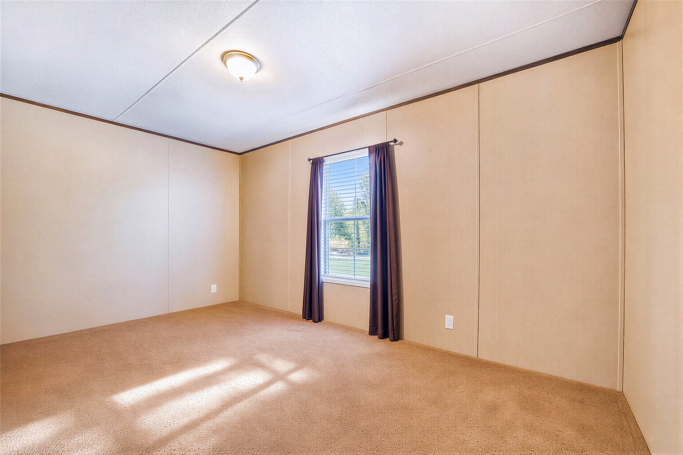 935 Lower Red Rock Road Bastrop, TX 78602 - Photo 19 of 25 Bedroom #3 with rich carpeted floors and a window for natural light.