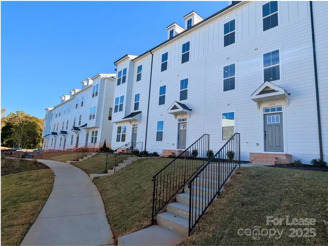 a view of a building with many windows