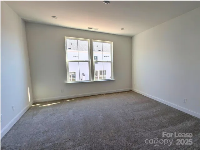 a front view of a building