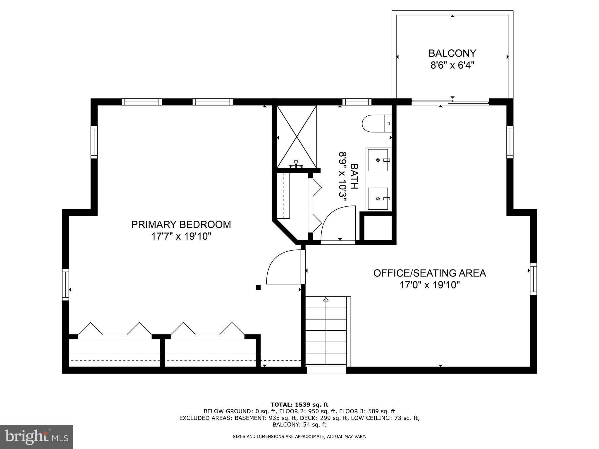75 Reeder Avenue Lawrence Township, NJ 08648 - Photo 42 of 43 Floor Plan - 2nd Floor