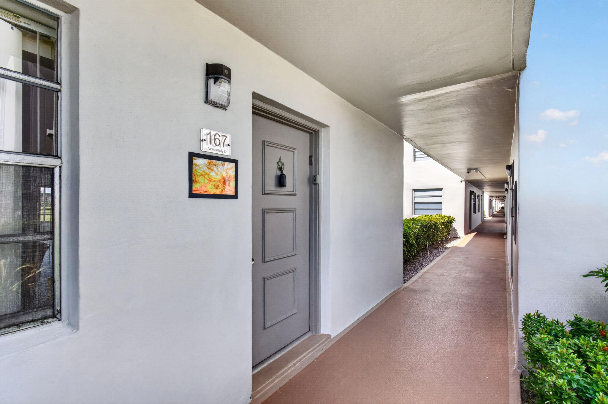 167 Normandy Lane, Unit D Delray Beach, FL 33484 - Photo 2 of 46 Front Door