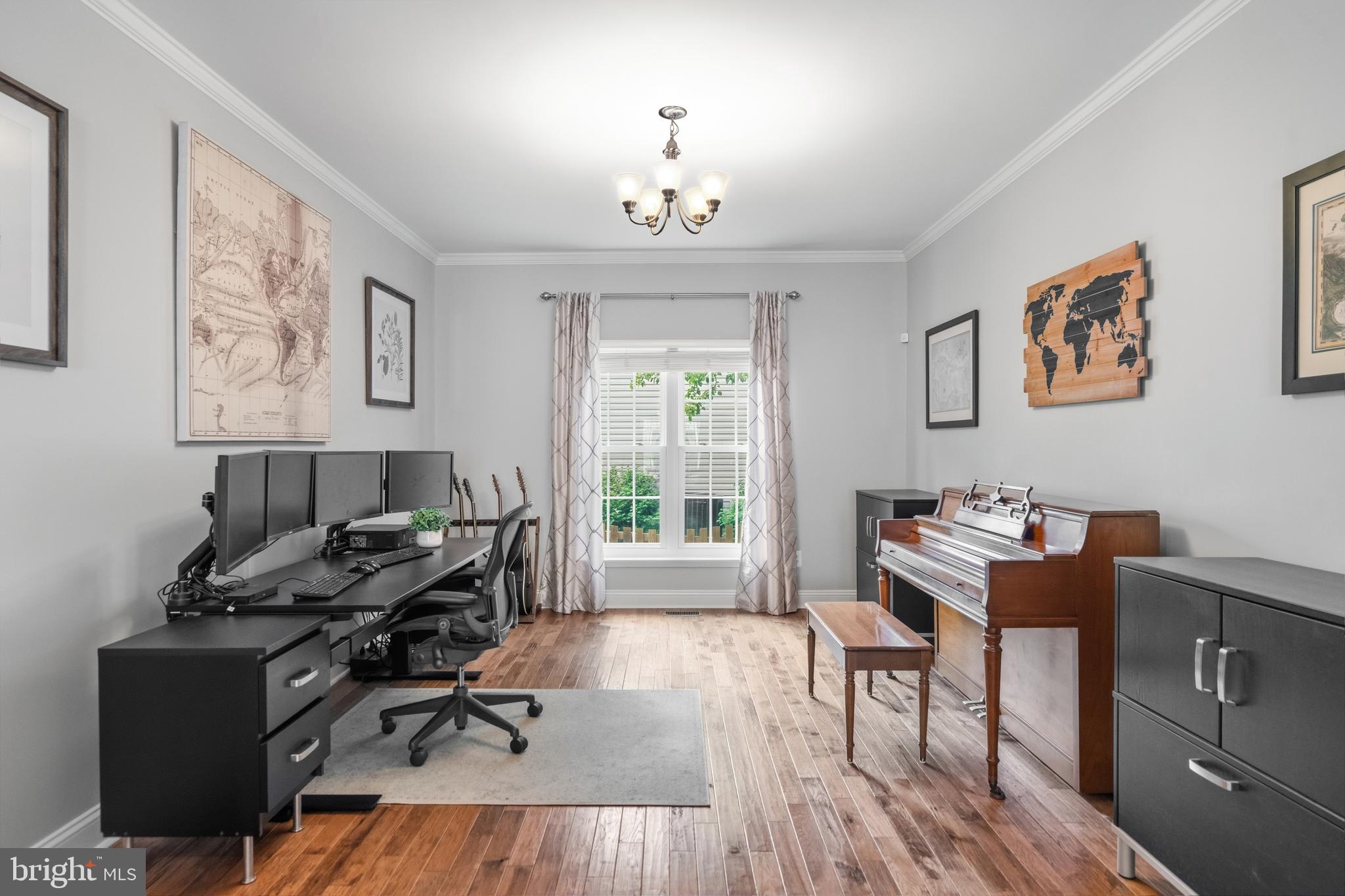 21397 Springwell Drive Broadlands, VA 20148 - Photo 17 of 43 Living Room Being Used as a Home Office