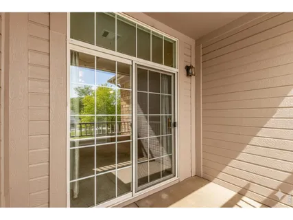 a view of front door