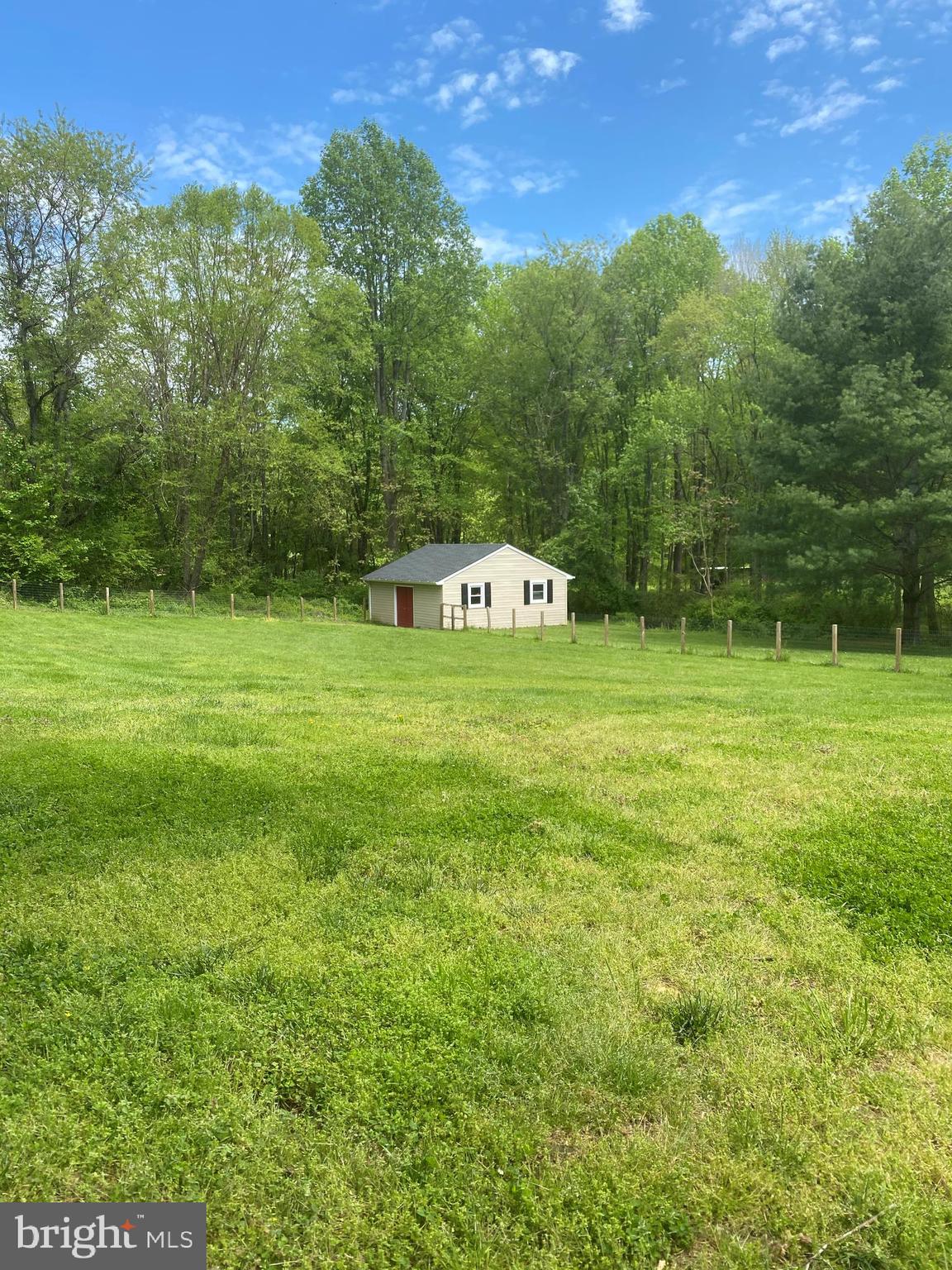 17249 North Merrimac Road Culpeper, VA 22701 - Photo 14 of 15 Fenced back yard with large shed with electricity