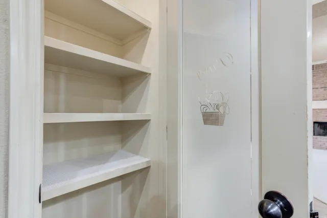 a close view of cabinet