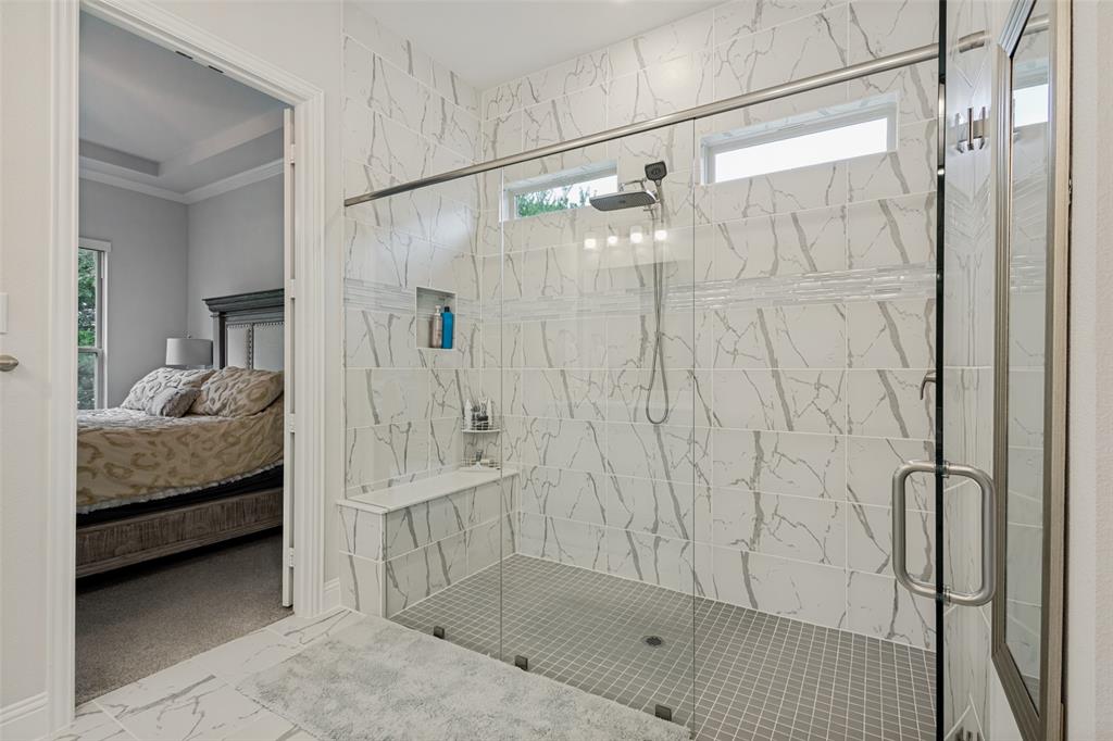 1508 Bear Path Way Gunter, TX 75058 - Photo 20 of 25 a bathroom with a shower and a tub