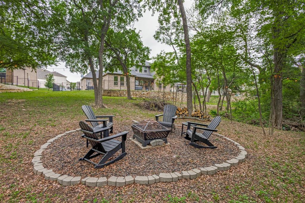 1508 Bear Path Way Gunter, TX 75058 - Photo 22 of 25 a view of a house with backyard and sitting area