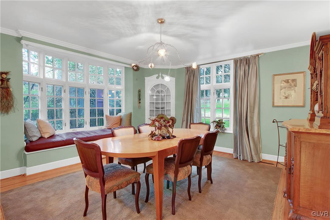 414 South Tulpehocken Road Reading, PA 19601 - Photo 12 of 41 a view of a dining room with furniture window and outside view