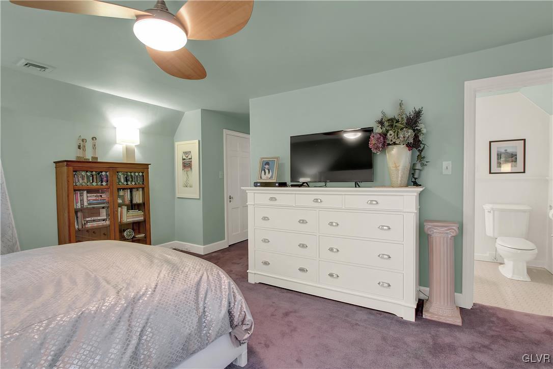 414 South Tulpehocken Road Reading, PA 19601 - Photo 28 of 41 a bedroom with a bed and a flat screen tv