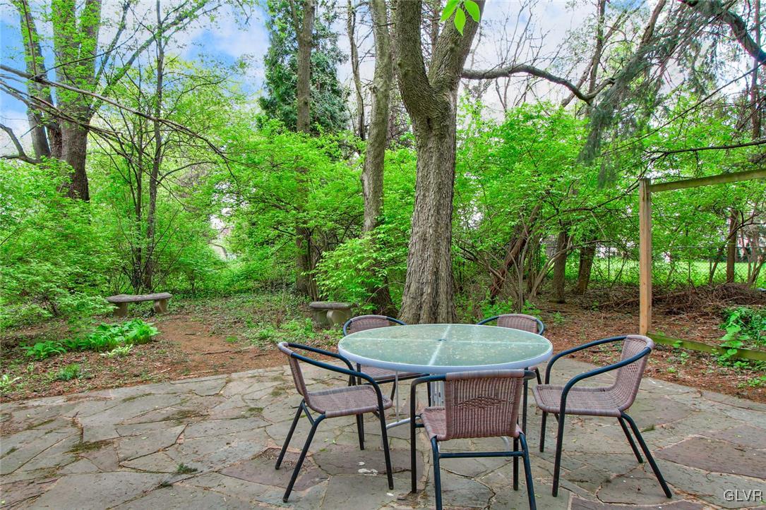 414 South Tulpehocken Road Reading, PA 19601 - Photo 36 of 41 a view of a table and chairs in the garden